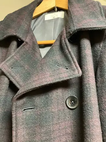 HARE 그레이와 퍼플의 피코트