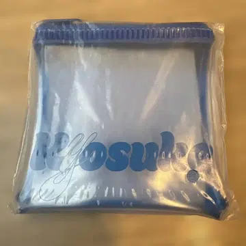 INI 109 POPUP 팝업 스토어 후지마키 쿄스케 클리어 파우치