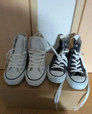 CONVERSE 올스타 하이컷 스니커즈 2족 세트