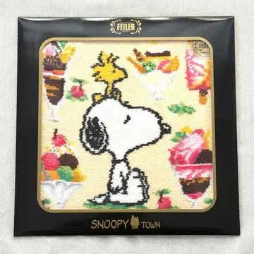 페일러 FEILER 스누피 손수건 미사용 새상품