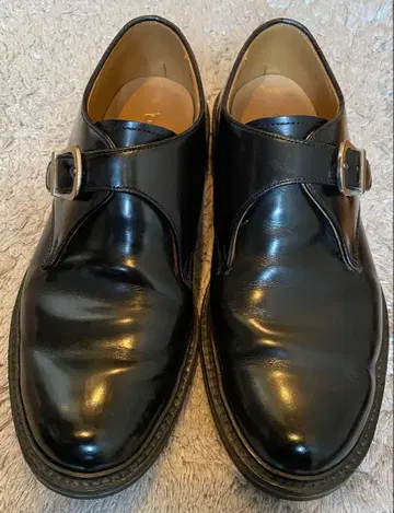 [ 새상품급 ] REGAL 리갈 JU16 몽크 스트랩 가죽 블랙