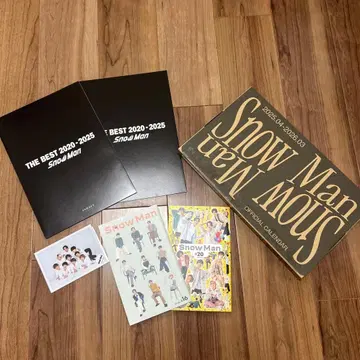 snowman 달력 굿즈 세트 모음