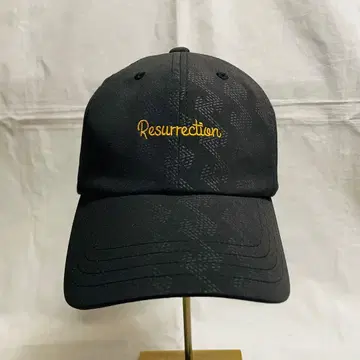 Resurrection 로고캡 블랙
