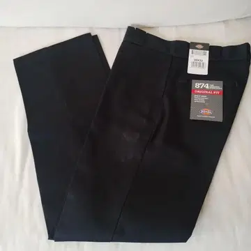 Dickies 874 오리지널 핏 블랙 팬츠 택 포함 새상품