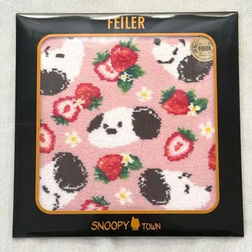 페일러 FEILER 스누피 손수건 미사용 새상품