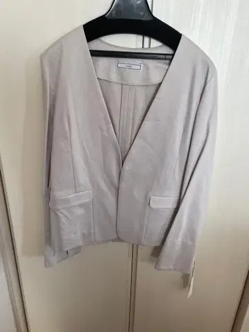 그레이 노카라 자켓 9호