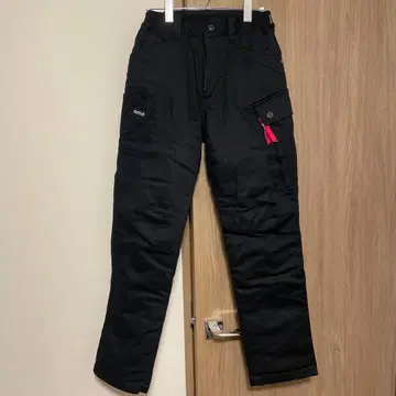 BURTLE 블랙 워크 팬츠 8212