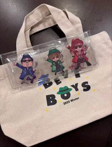 THEALFEE BEATBOYS 토트백 아크릴 스탠드 미사용