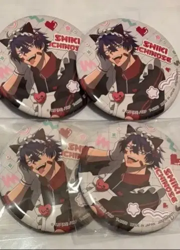 토겐안키 저지 메이드 이치노세 시키 캔뱃지