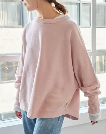 Spick & Span 벌키얀 돌먼 롱 리브 니트