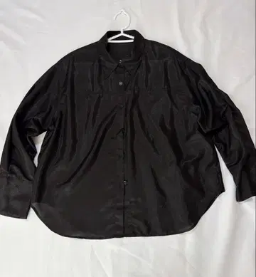 LILY BROWN 시어 셔츠 긴팔 블랙 릴리 브라운 블라우스