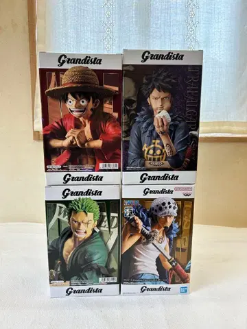 Grandista 원피스 피규어 4체 세트