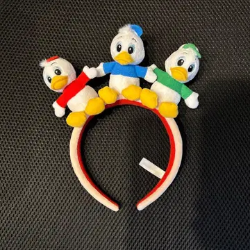 디즈니 머리띠 도날드의 조카 3형제 휴이 듀이 루이