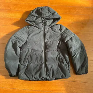 UNIQLO 심리스 다운 XS 블랙