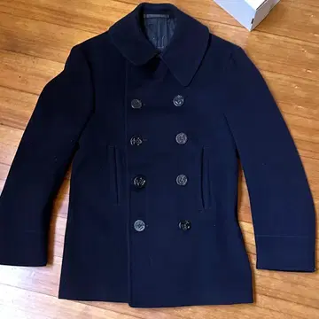 40s US NAVY 10 버튼 피 코트