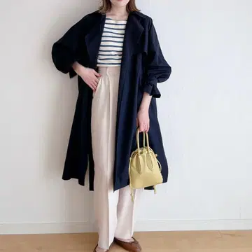 [ IENA ] Pe/포플린 오버 트렌치코트