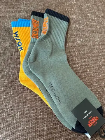 Netflix WAK 디자인 삭스 2켤레 세트