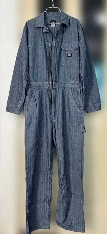 디키즈 헤링본 오버롤 츠나기