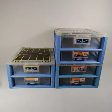 토미카 미니카 수납 박스 3개 세트