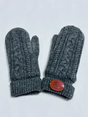 일비종떼 장갑 미튼 그레이