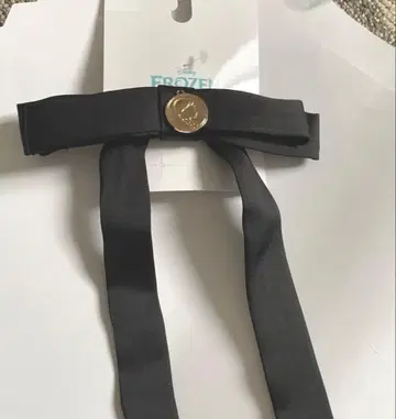 새상품 [디즈니] 블랙 리본 머리핀(겨울왕국)