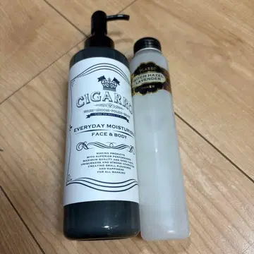 CIGARRO 토너 바디 페이스 밀크 세트