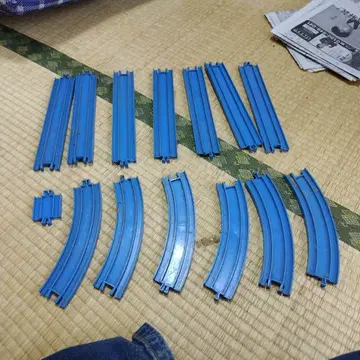 프라레일 파란 레일 세트