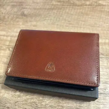 미사용 새상품 폴 오일 코도반 통바닥 명함지갑