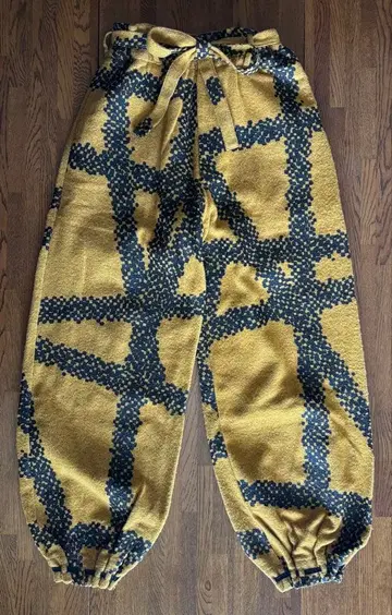 SOU SOU 라샤 궁중 밑단/얽매임 x 황금색