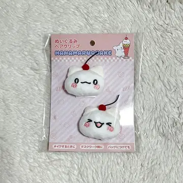 하나마루 유령 봉제 인형 헤어 클립