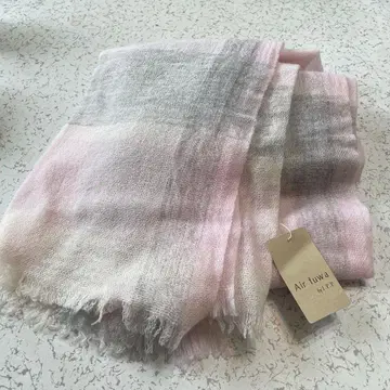 [미사용 새상품] Air fuwa 캐시미어 100% 스톨 에어후와