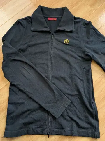 Request 블랙 집업 자켓