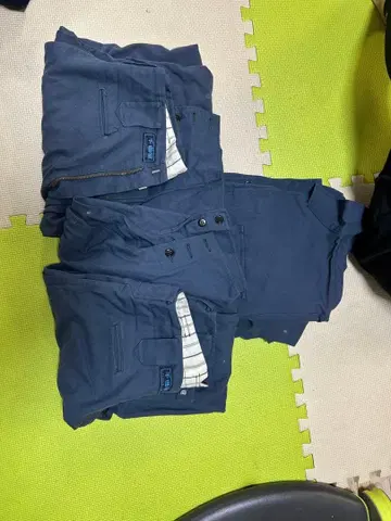 치쿠마야 토비 작업복 상하의 바지 2벌 85