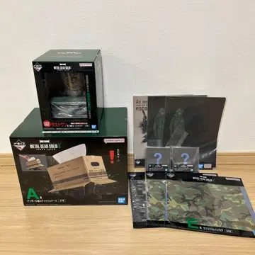 제일복권 메탈기어 솔리드 A상 + 라스트 원상 + 하위상