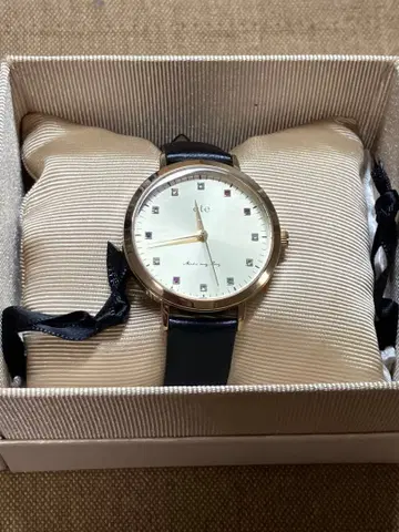 ete 아날로그 손목시계 골드/블랙