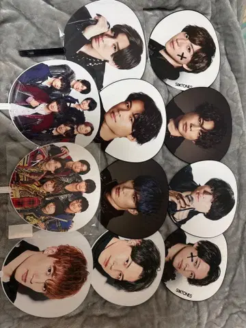 SixTONES 부채 묶음 판매