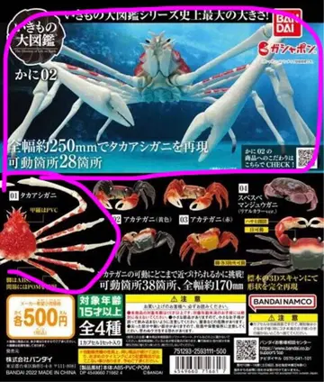 생물대도감 게 02 대게 미개봉 새상품