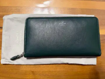 미사용 새상품 스탠다드 서플라이 장지갑 천연 가죽