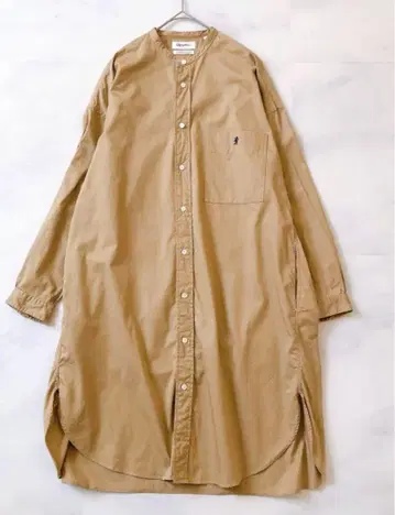 [ 신춘 특가 ] 짐플렉스 코튼 셔츠 원피스 밴드 카라