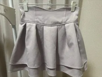 MICHELL MACARON 미셸 마카롱 슬림 레그 스커트 더스티 핑크