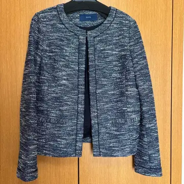 Mepal x SHIPS 노카라 자켓과 스커트 세트