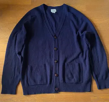 L.L.Bean 울 가디건 다크 네이비