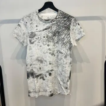 KRIS VAN ASSCHE 스플래터 프린트 T셔츠 XS