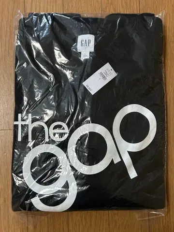미개봉 새상품 GAP 갭 크루넥 맨투맨 트레이닝복 L 사이즈 블랙