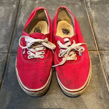 Vans 빨간색 스니커즈
