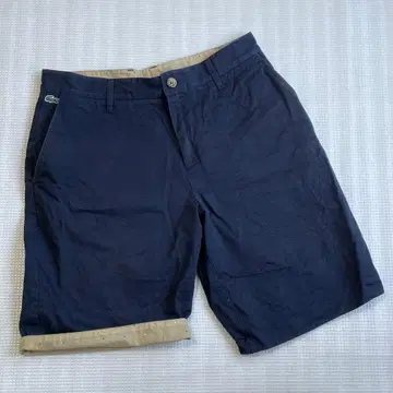 LACOSTE L!VE 네이비 숏팬츠 US 30
