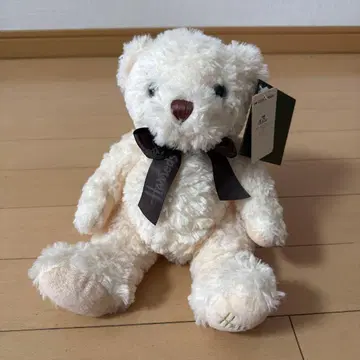 Harrods 크림색 봉제 인형 테디베어