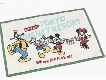 도쿄 디즈니 리조트 런치 매트 2개 세트
