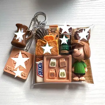 가챠 파우치 PEANUTS 페퍼민트 패티 커피