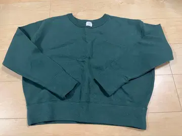 IENA 다크 그린 맨투맨